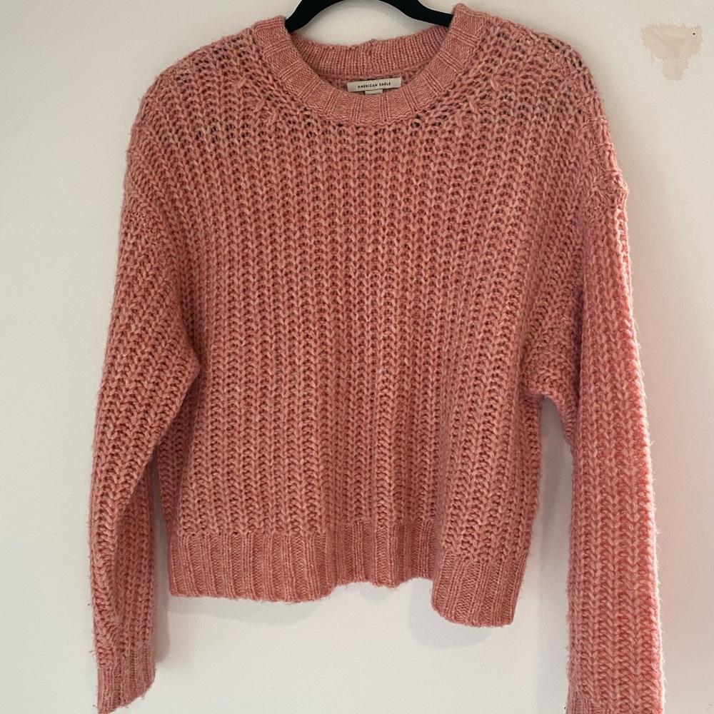 American Eagle Cozy Crew Neck Sweater